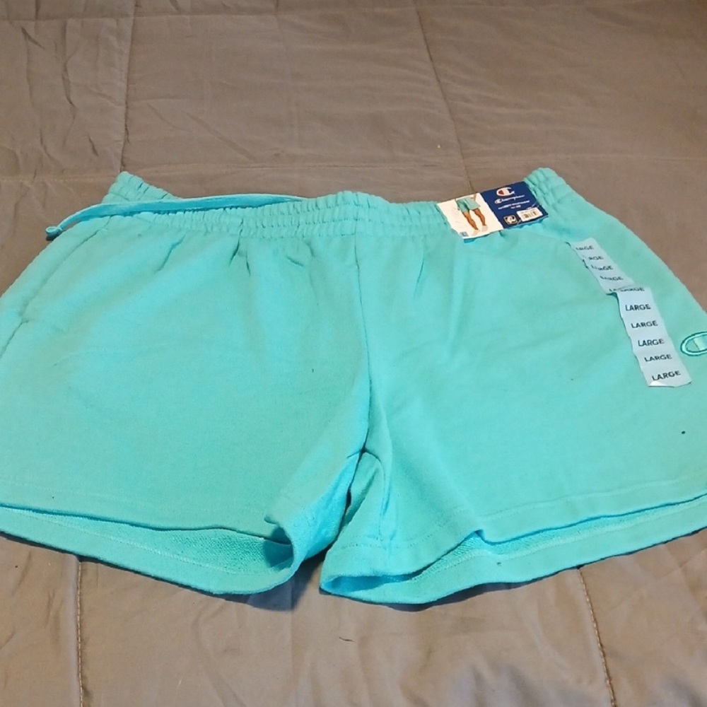 Champion Women's Teal Athletic Shorts